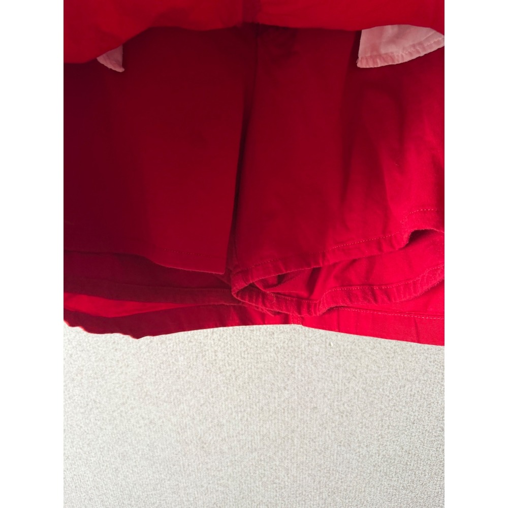 St. Johns Bay Red Skort Womens Size 12 Mini Skirt with Built-in Shorts Casual - Picture 4 of 7